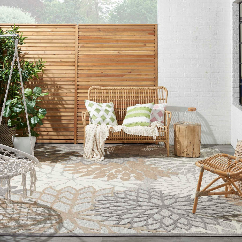 Aloha ALH05 Natural Area Rug by Nourison