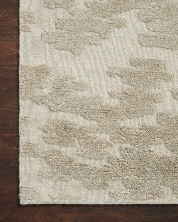 Loloi Bond BON-01 Ivory/Bone Area Rug by Carrier and Company Close-up Feature