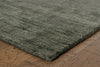 Oriental Weavers Aniston 27102 Charcoal/Charcoal Area Rug Corner On Wood