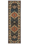 Oriental Weavers Ankara 1803B Blue/Red Area Rug 2'3'' X 7'6'' Runner