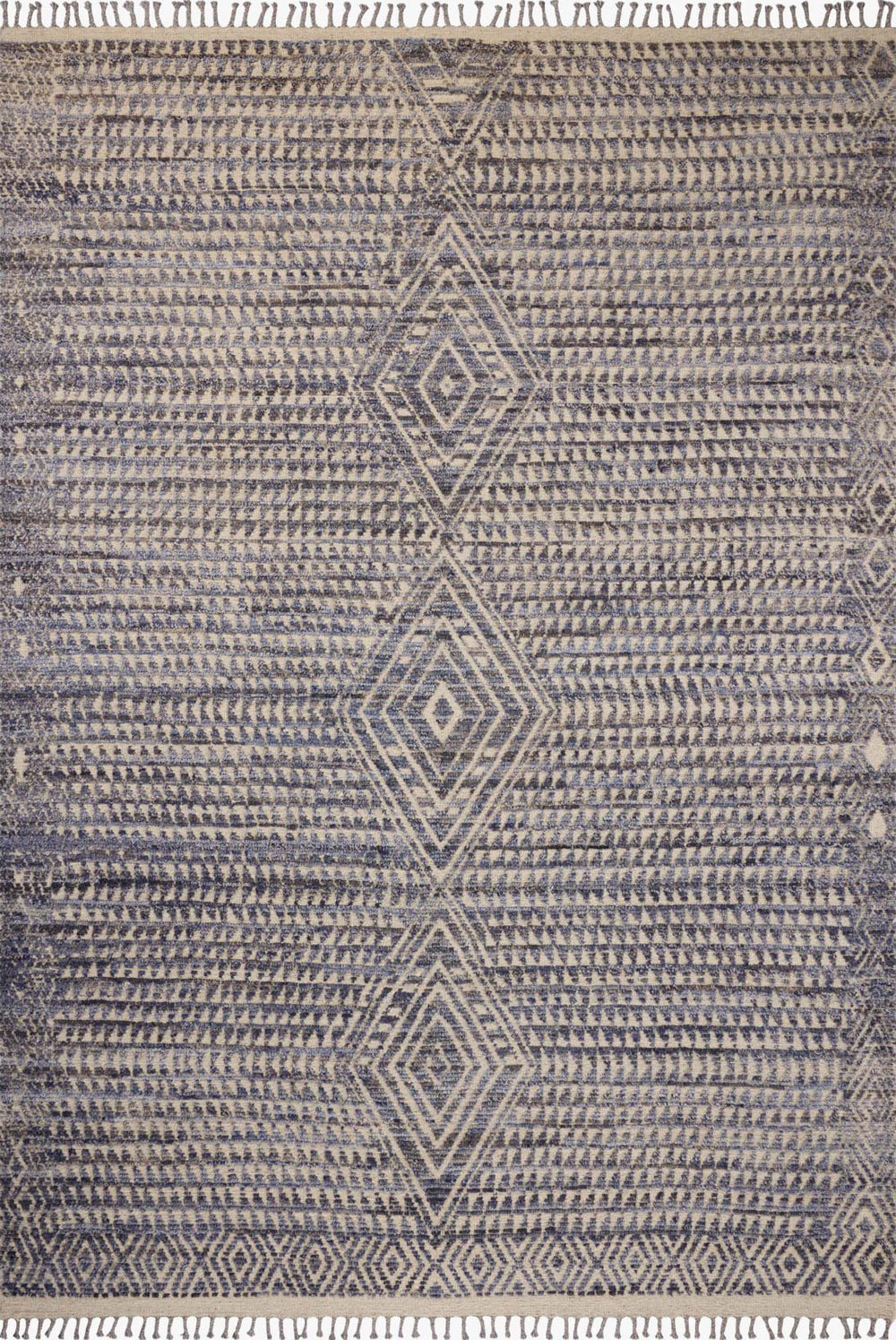 Loloi Pak Morrocan One-of-a-Kinds Fog/Camel Area Rug
