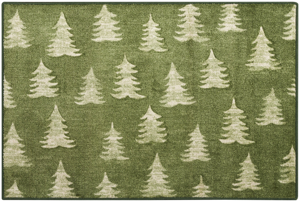 Nourison Accent Decor/Xmas 173JP Olive Area Rug
