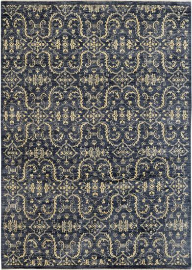 Kalaty Pak 4452 Navy Area Rug