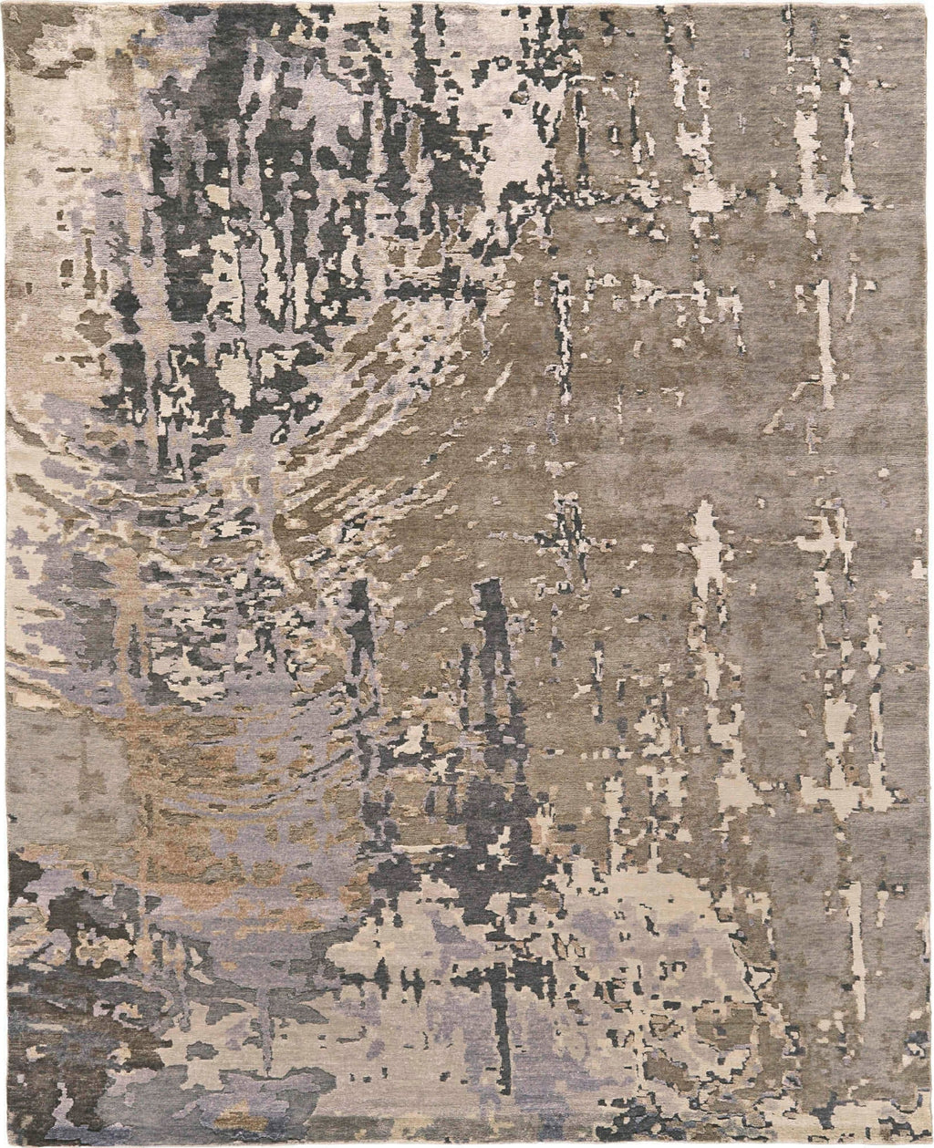 Havila Fine Rugs Lode R1002 Beige/Silver Area Rug – Incredible Rugs and ...