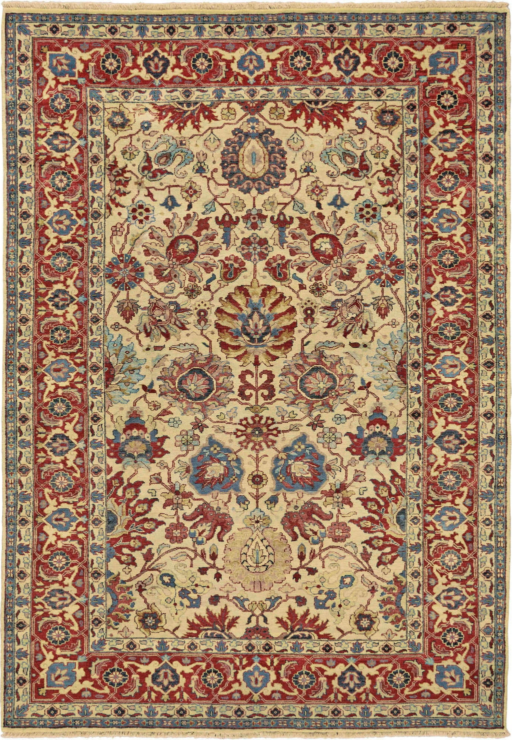 Havila Fine Rugs Acacia H1204 Ivory/Rust Area Rug – Incredible Rugs and ...