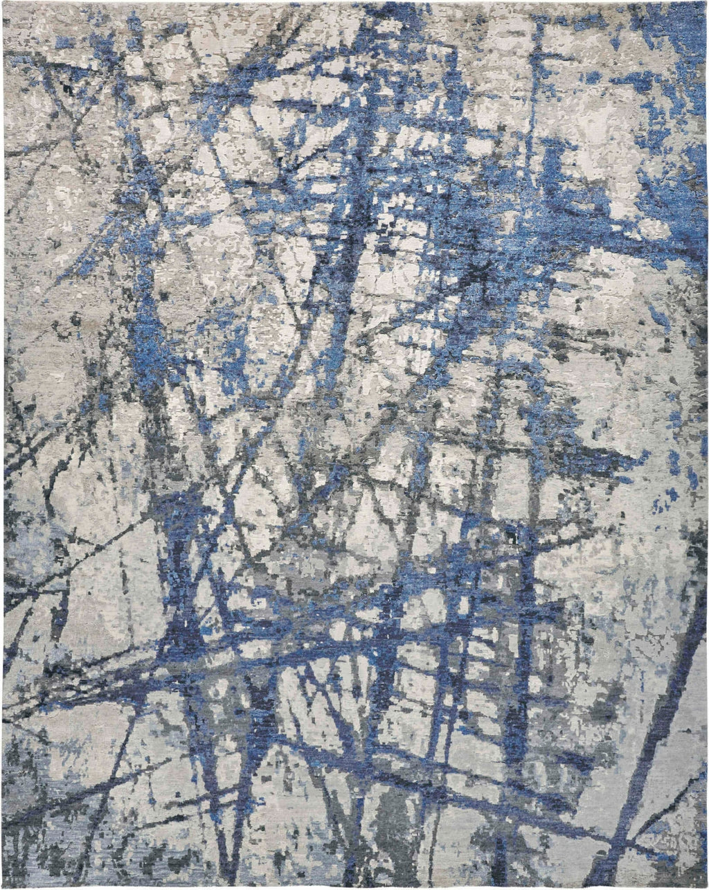 Havila Fine Rugs Garnet H1878 Gray/Blue Area Rug – Incredible Rugs and ...