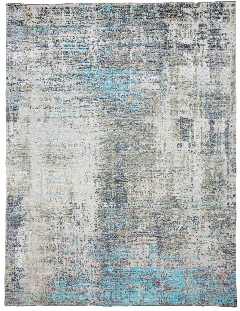 Feizy Wexford 6410F Ice/Blue Area Rug