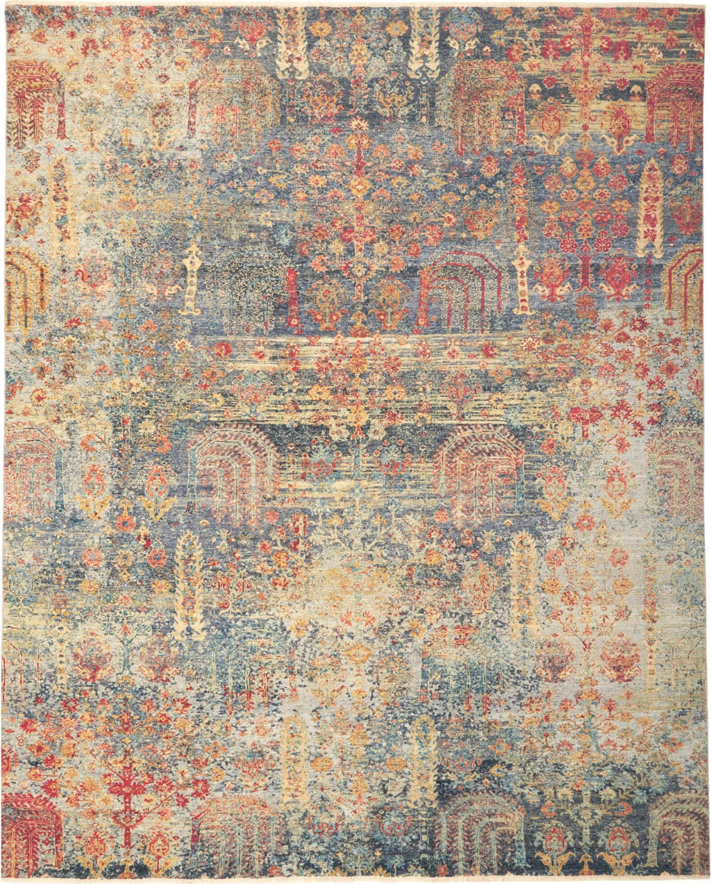 Havila Fine Rugs Sabrina H1588 Blue/Multi Area Rug – Incredible Rugs ...