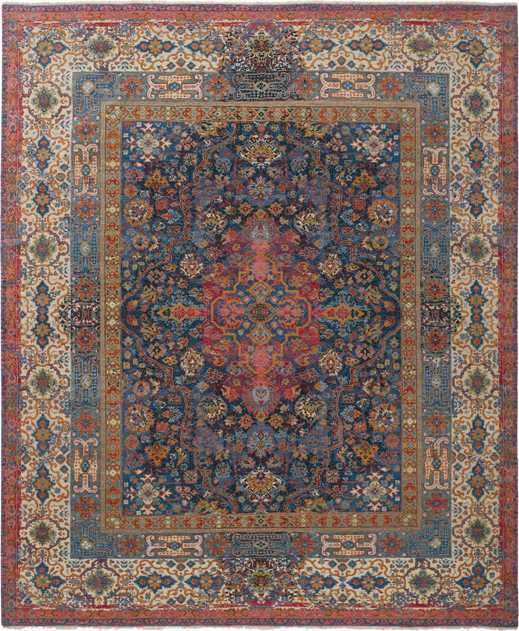 Havila Fine Rugs Destiny Elite H1370 Blue/Multi Area Rug – Incredible ...