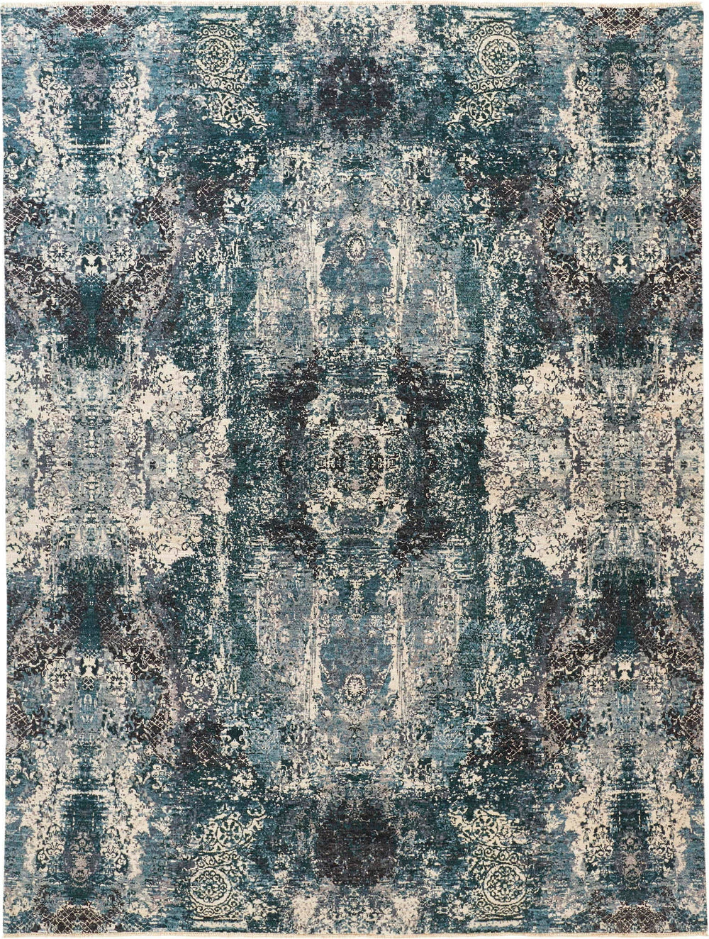 Havila Fine Rugs Destiny Elite H1384 Green/Multi Area Rug