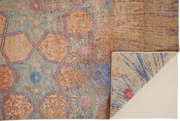 Havila Fine Rugs Larache H1746 Orange/Multi Area Rug – Incredible Rugs ...