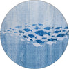 Piper Looms Chantille Nautical ACN627 Blue Area Rug