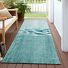 Piper Looms Chantille Nautical ACN627 Teal Area Rug