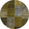 Piper Looms Chantille Patchwork ACN663 Mocha Area Rug