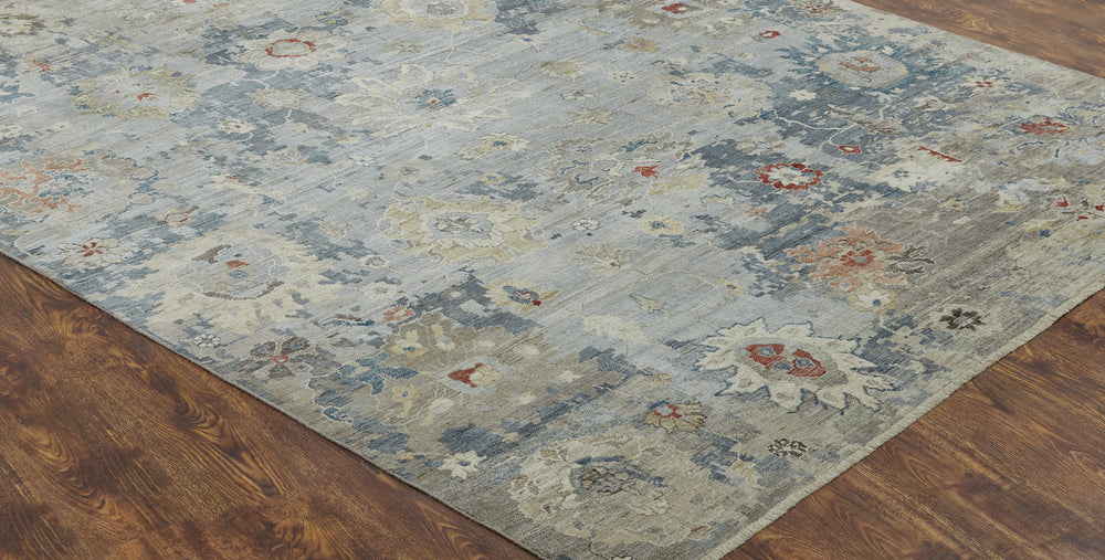 featured Ancient Boundaries Agerola AGE-1287 Blue Area Rug Floor Image