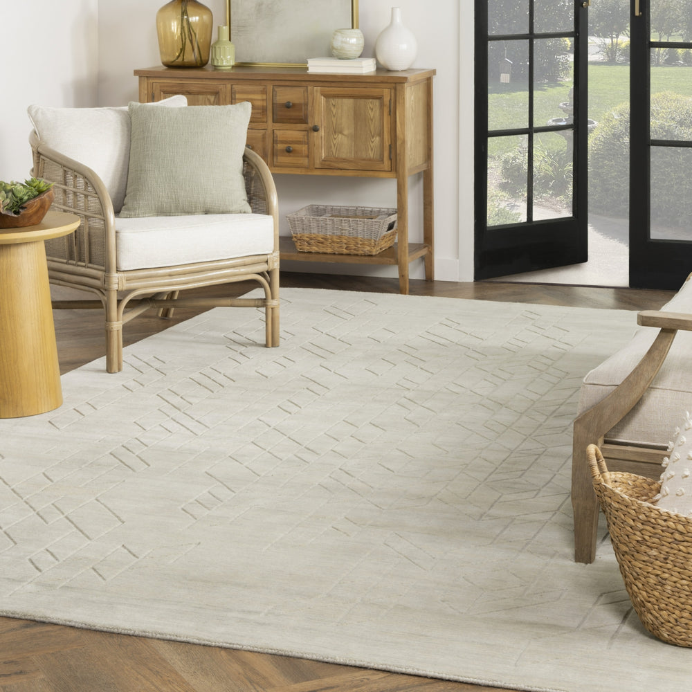 Nourison Alessia ALE01 Sage Area Rug by Reserve Collection Room Scene Feature
