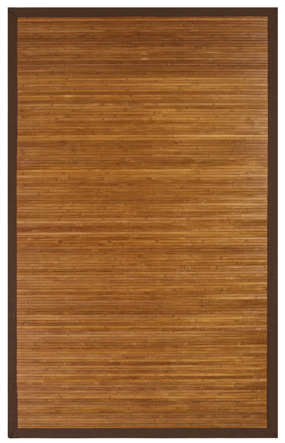 JazzyFloors Bamboo 0031 Contemporary Chocolate Area Rug