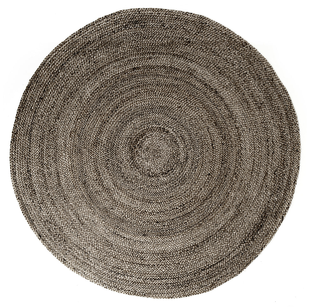 JazzyFloors Jute 0329 Kerala Gray Area Rug