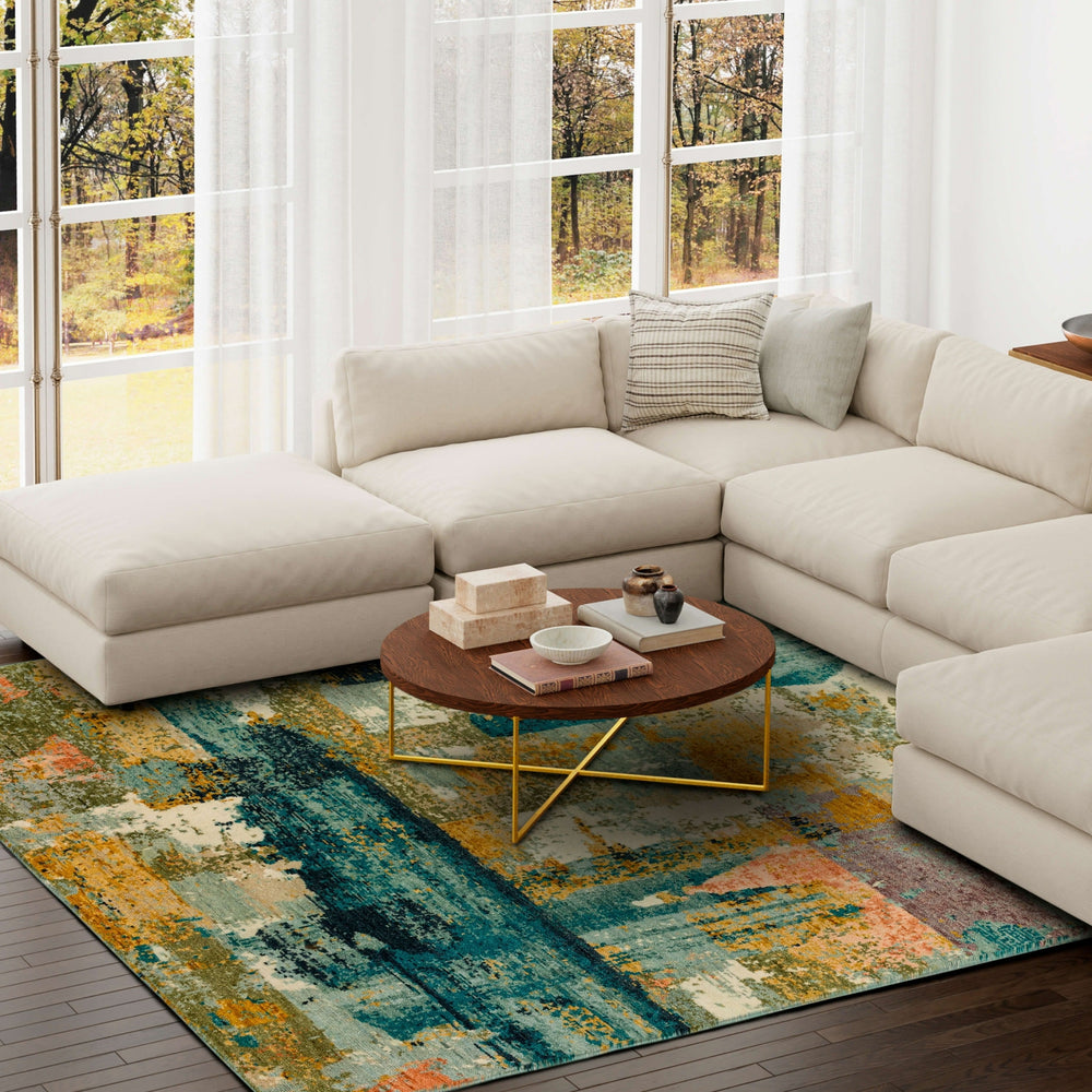 Karastan Paradigm Annora Multi Area Rug Lifestyle Image Feature