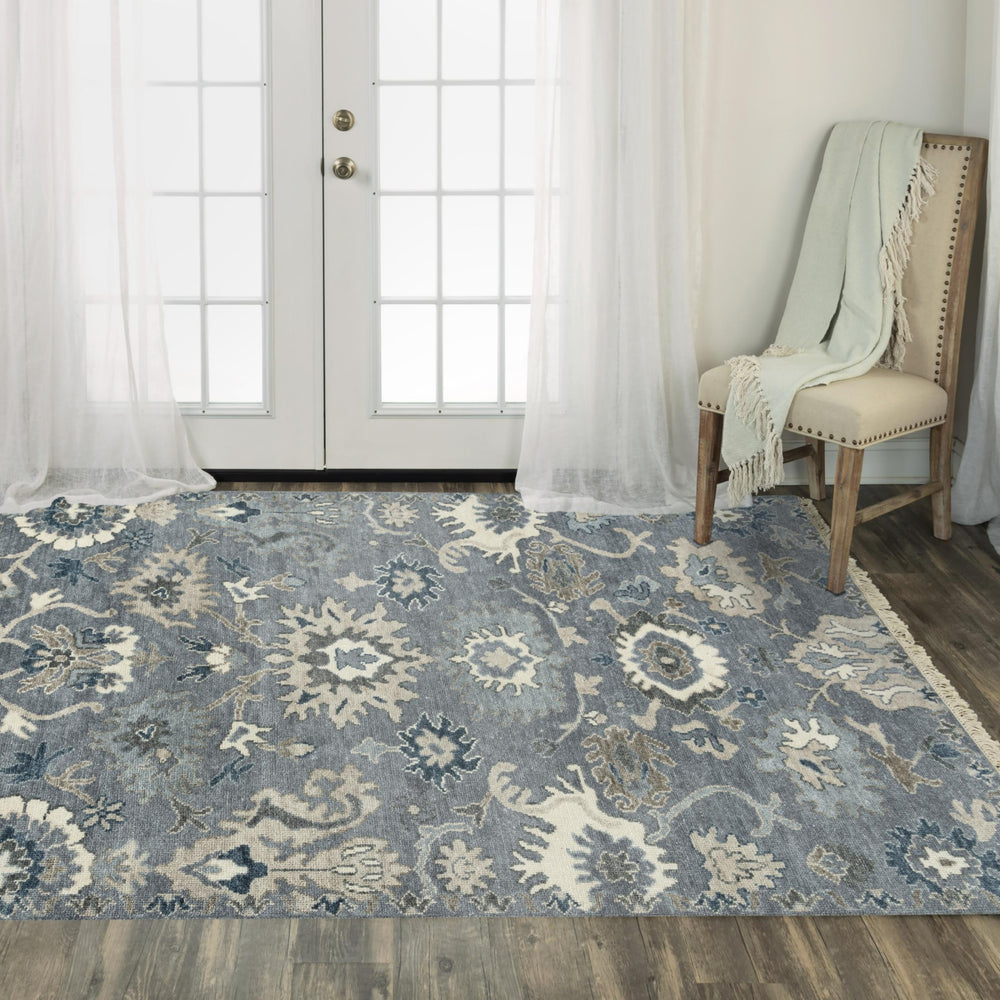 Rizzy Ashton ATN922 Gray Area Rug Roomscene Image Feature