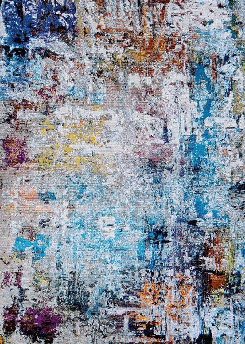 Couristan Gypsy Aquarelle Bone/Multi Area Rug