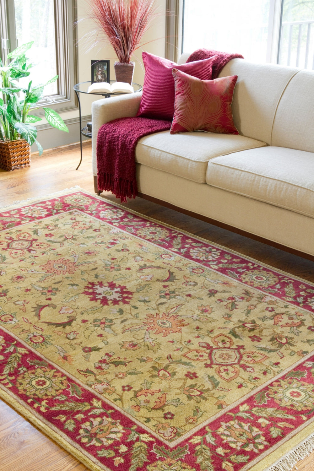 Surya Babylon BL-1902 Area Rug Room Scene Feature