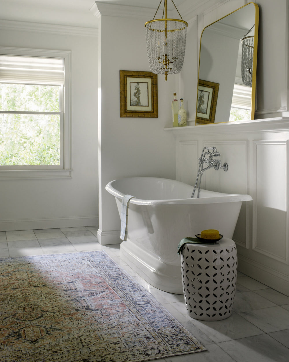 LIVABLISS Darling BODA-2303 Slate Area Rug by Becki Owens Room Scene Feature