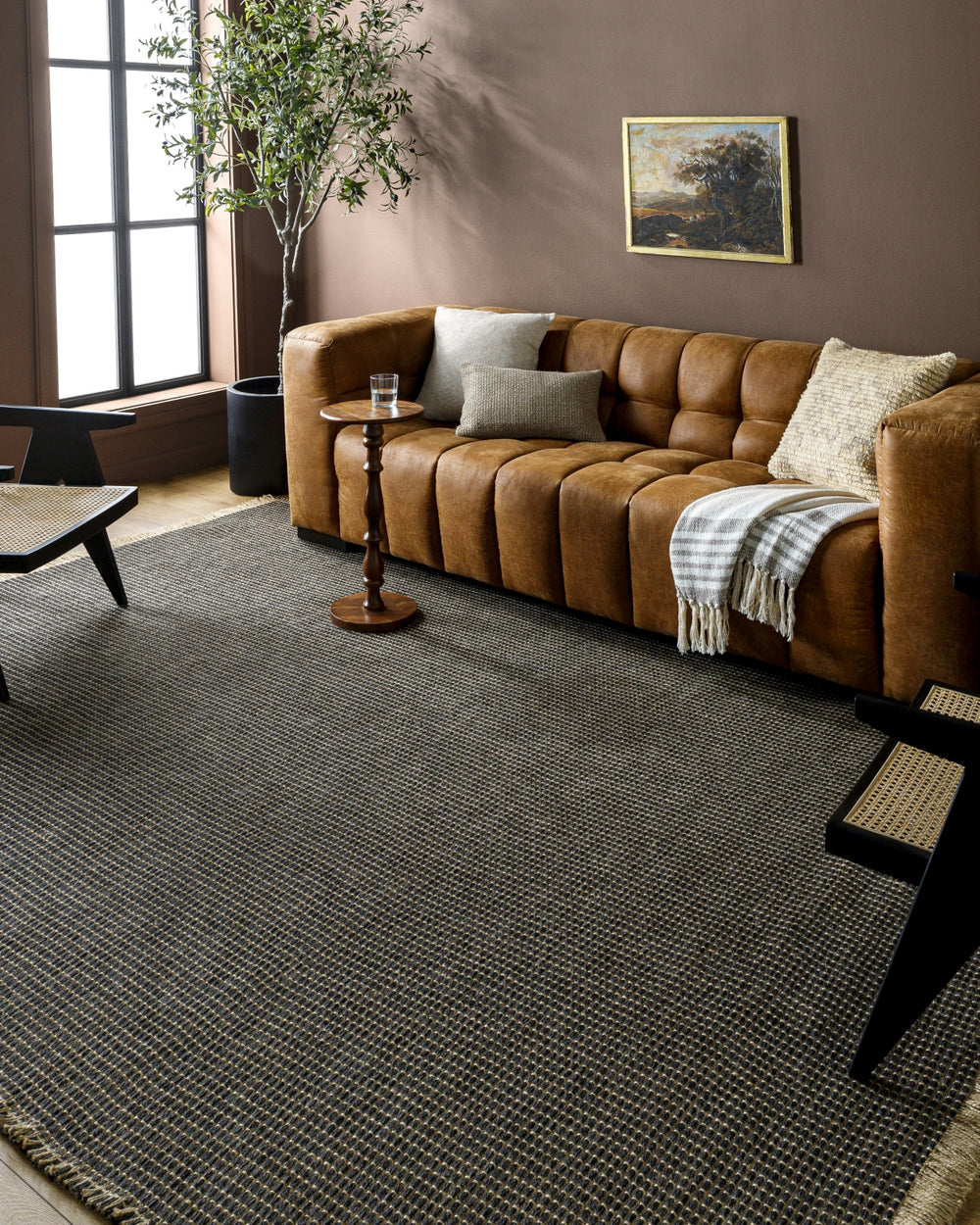 Livabliss Kimi BOKM-2305 Medium Grey Area Rug by Becki Owens Room Scene Feature