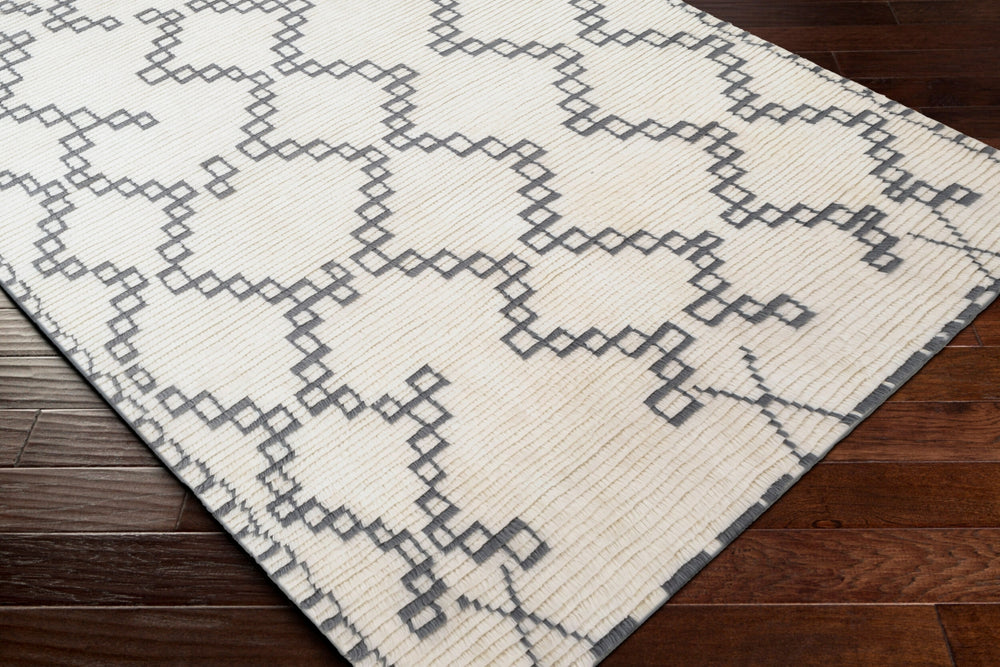 Surya Beni Ourain BON-2301 Area Rug Corner Shot Feature