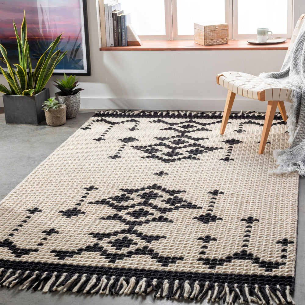 Surya Beni Ourain BON-2302 Area Rug Room Scene Feature