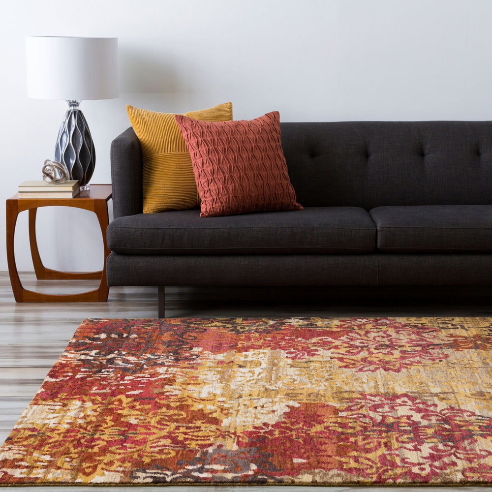 Surya Brocade BRC-1002 Area Rug Room Scene Feature