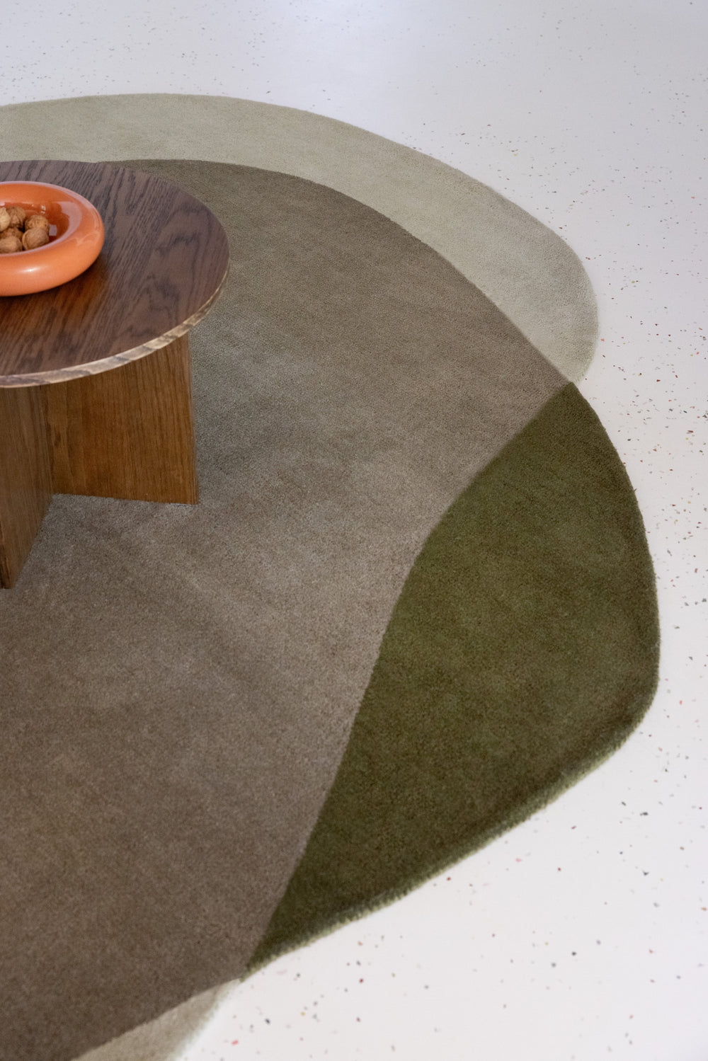 Brink and Campman Element Moore Moss Area Rug Room Image Feature