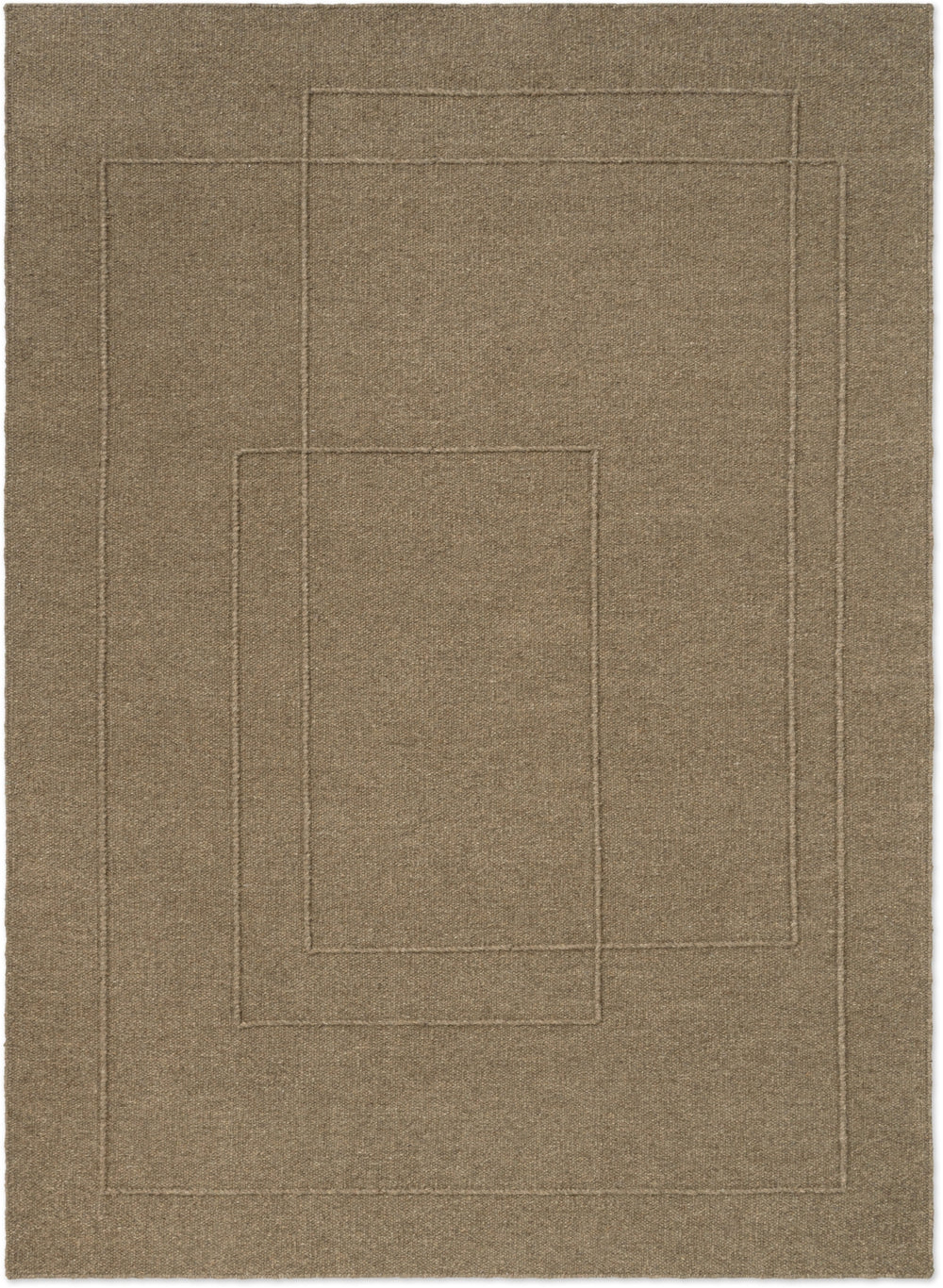Brink and Campman Senso Planes Fur Brown Multi Area Rug
