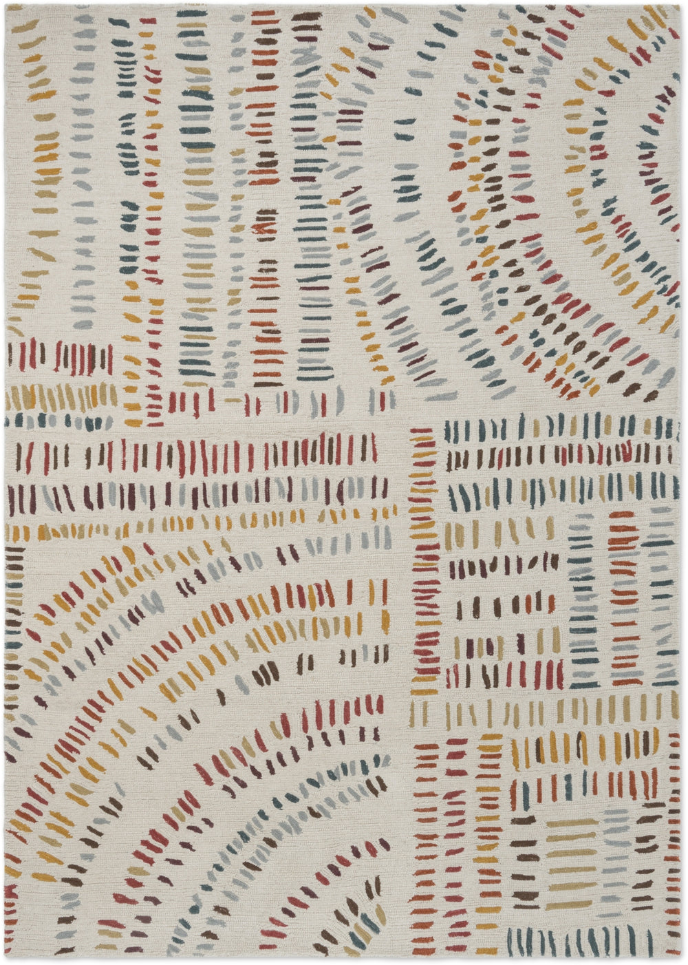 Brink and Campman Frescoes Amber Multi Area Rug by Harlequin