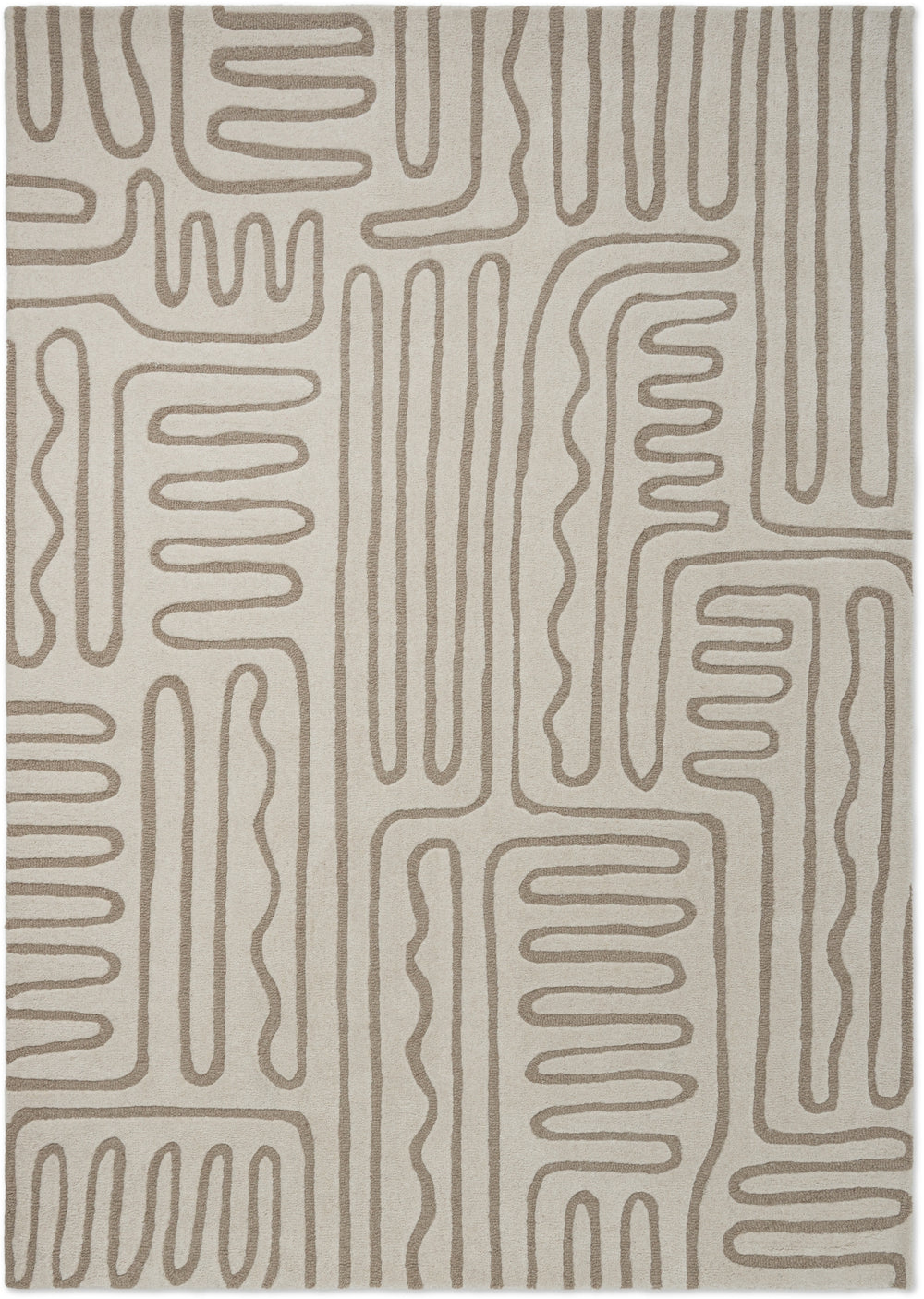 Brink and Campman Hollow Pebble Multi Area Rug by Harlequin