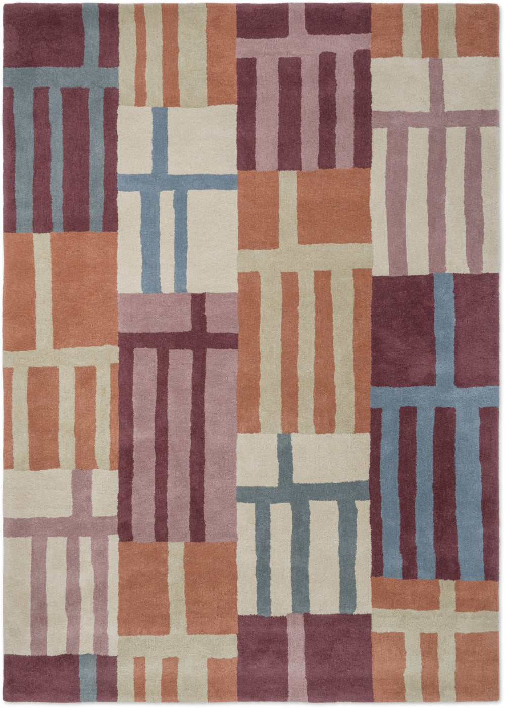 Brink and Campman Monolith Cinnabar/Amber Multi Area Rug by Harlequin