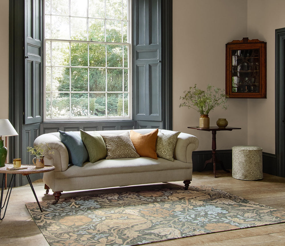 Brink and Campman Compton Trellis Area Rug by Morris Co Room Image Feature