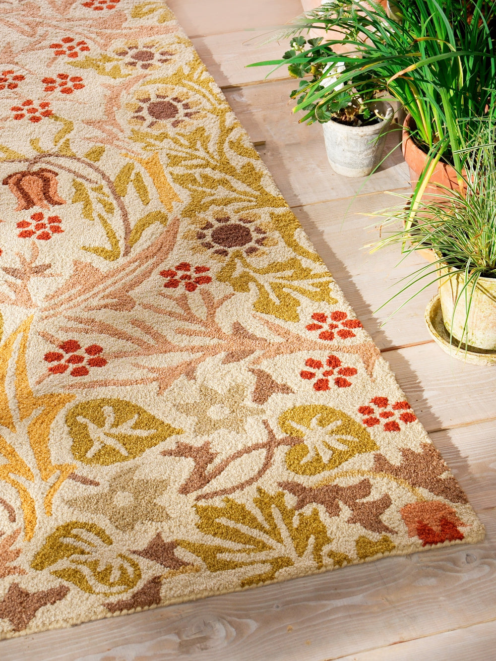 Brink and Campman Blackthorn Wheat Area Rug by Morris Co Room Image Feature