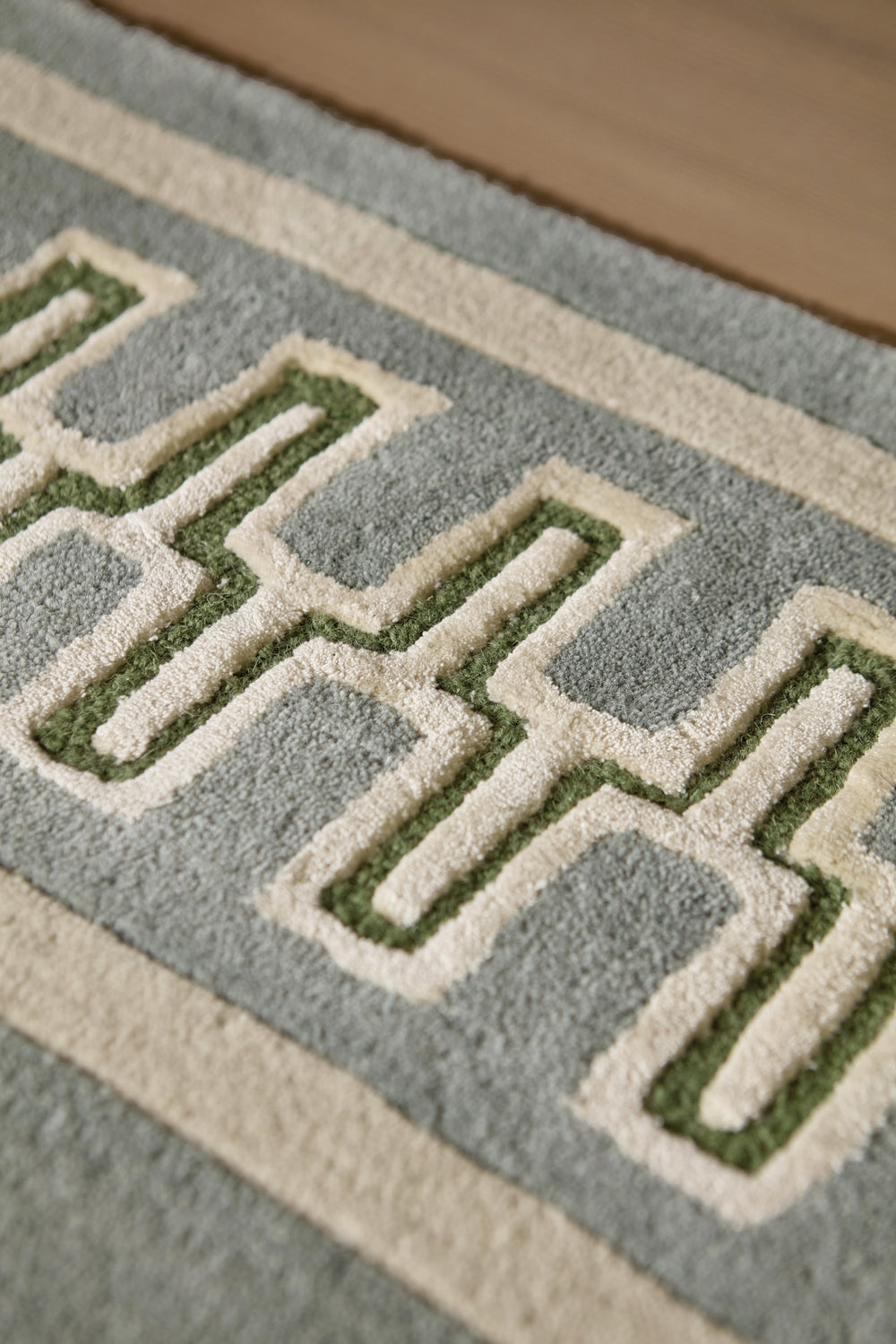 Brink and Campman Linnean Porcelain Area Rug by Sanderson Room Image Feature