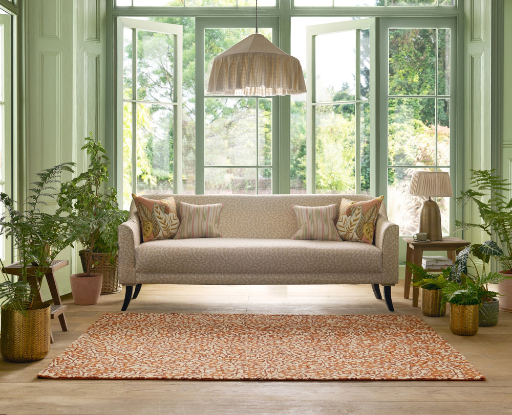 Brink and Campman Truffle Sandstone Area Rug by Sanderson Room Image Feature