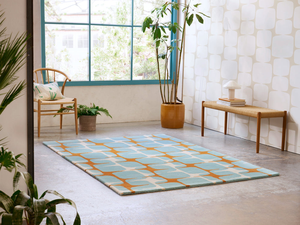 Brink and Campman Going Lohko Sky Area Rug by Scion Room Image Feature