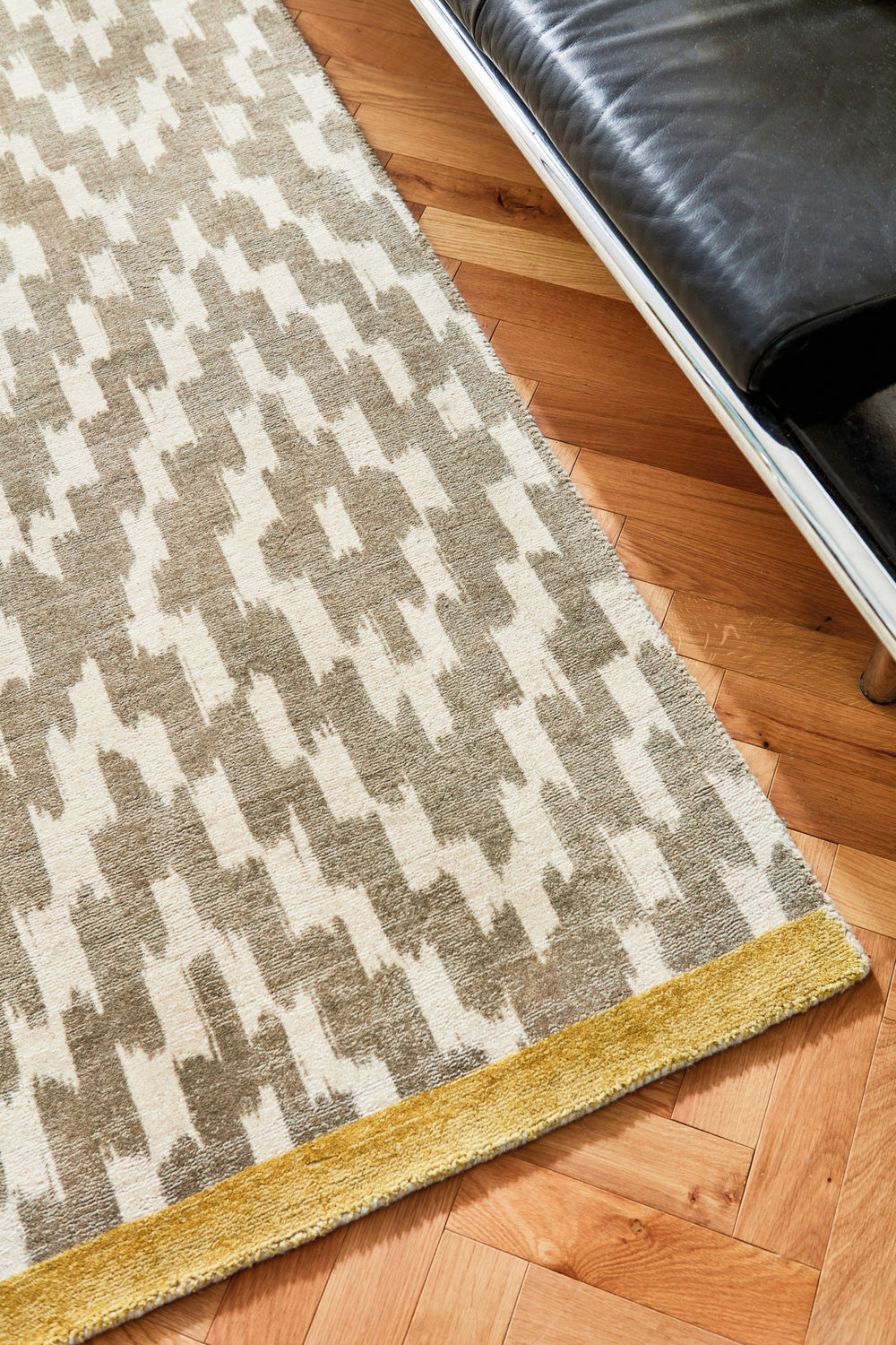 Brink and Campman Uteki Slate Area Rug by Scion Room Image Feature