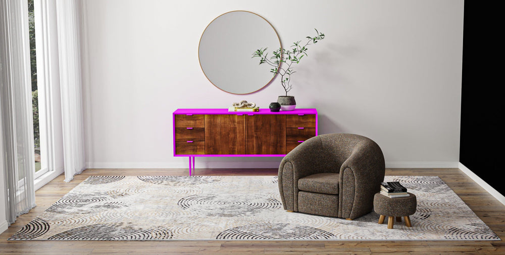 Bashian Carlyle C190-CA101 Area Rug Lifestyle Image Feature