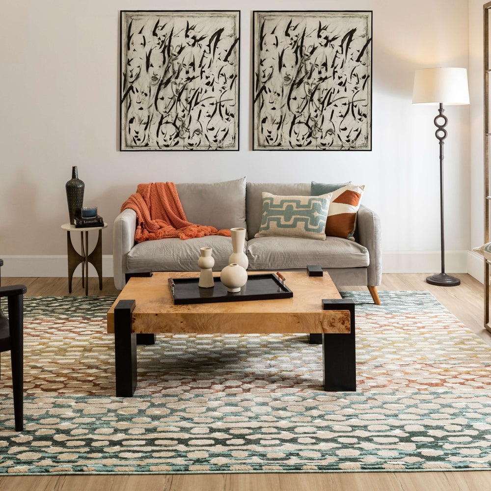 Karastan Rendition by Stacy Garcia Home Cadelia Sedona Area Rug Lifestyle Image Feature