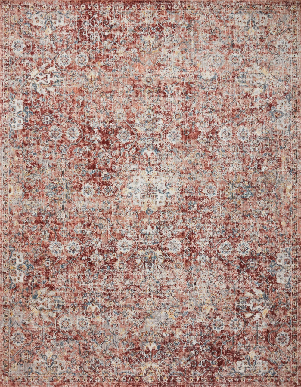 Loloi Cassandra CSN-03 Rust/Ivory Area Rug