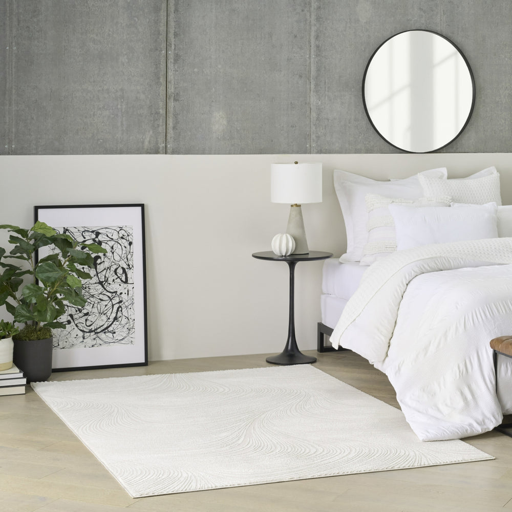 Nourison Central Park West CEP02 Ivory Area Rug by DKNY Room Image Feature