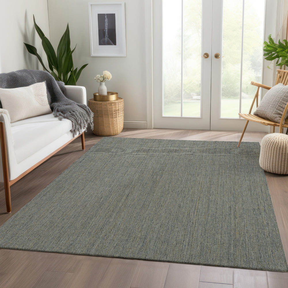 Dalyn Chambal CH1 Green Area Rug Lifestyle Image Feature
