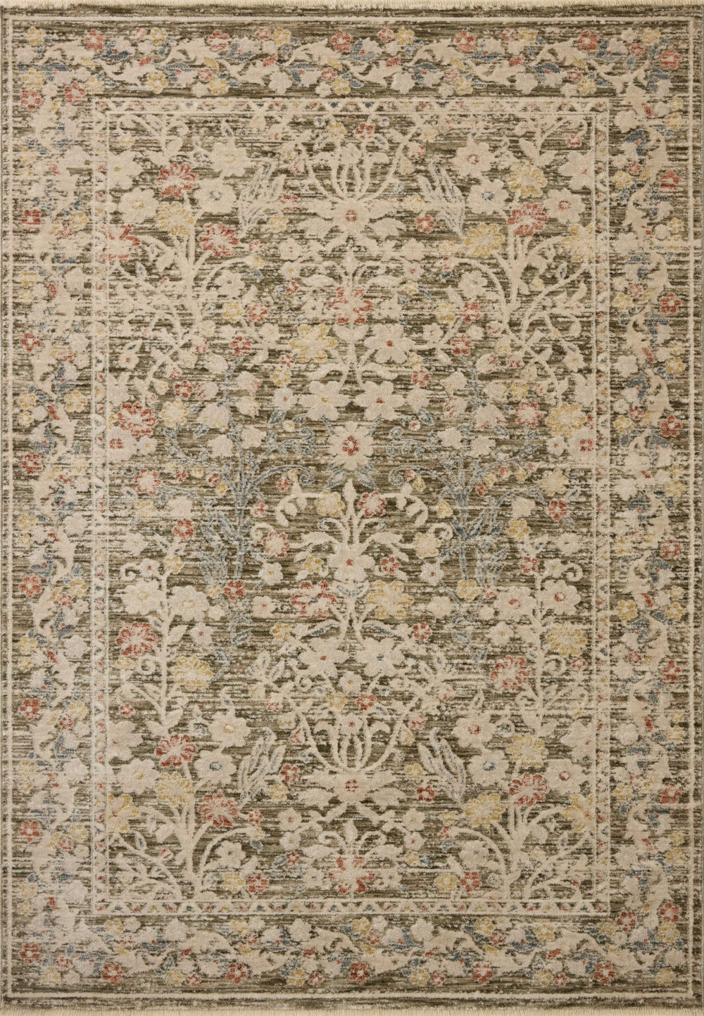 Loloi Clarisse CLS-05 Olive/Multi Area Rug