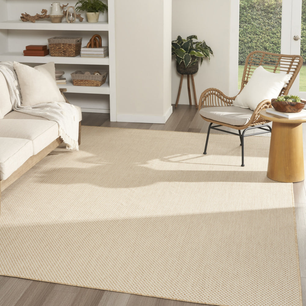Nourison Courtyard COU01 Natural Area Rug Room Image Feature