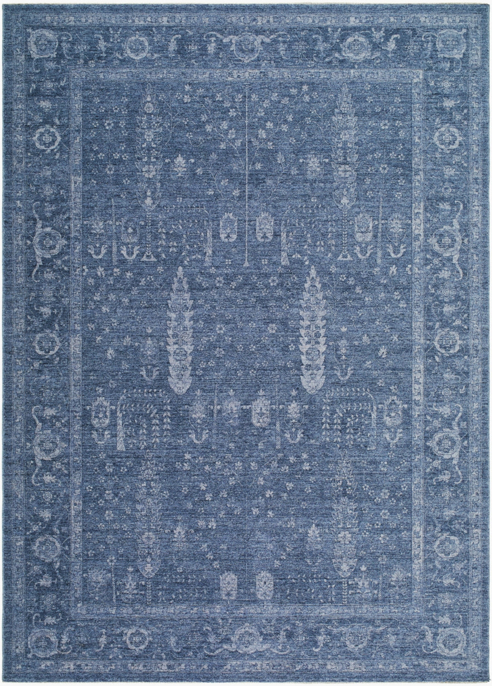 Livabliss Cyrus CYR-2304 Steel Blue Area Rug